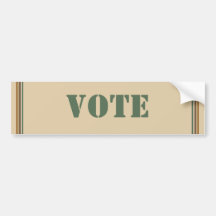 Vote Bumper Sticker