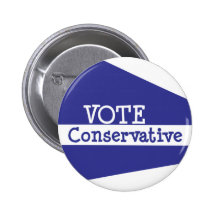 VOTE Conservative Pins