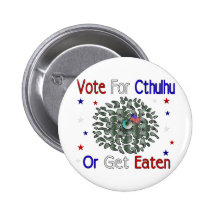 VOTE CTHULHU PINS