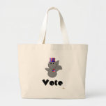 Vote de vote gentil à croquer de requin sac en toile