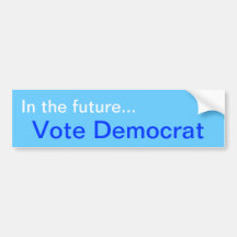 Vote Democrat Bumper Stickers
