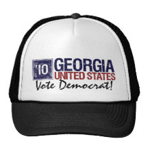 Vote Democrat in 2010 – Vintage Georgia Mesh Hat