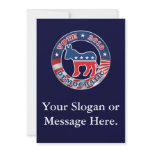 Vote Democratic 2010 Custom Invitation