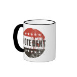 Vote Dent sticker mugs
