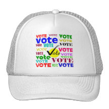 VOTE DESIGN HAT