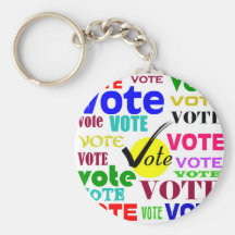 VOTE DESIGN KEYCHAINS