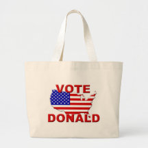 Vote Donald Tote Bag