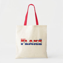 Vote Flake 2010 Elections Red White and Blue Canvas Bag