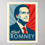 Vote For Mitt Romney - He's Not an Obama Commie! Posters