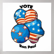 Vote for Ron Paul Print