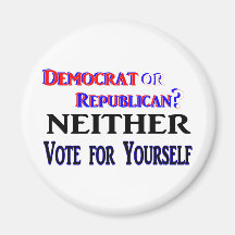 Vote For Yourself Magnet