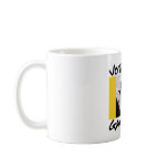 vote gangsta white coffee mug