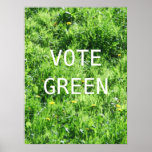 VOTE GREEN posters