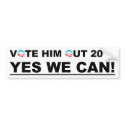 Vote Him Out bumper stickers
