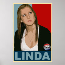 Vote Linda! Poster