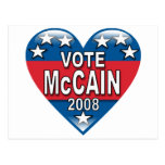 Vote McCain 2008 Post Card
