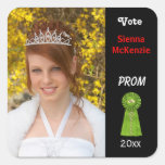 Vote me for Prom Queen (Green) Sticker