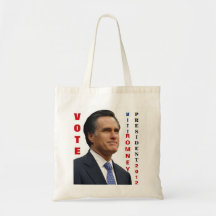 Vote Mitt Romney 2012 Tote Bag