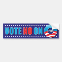 Vote No on O Bumper Sticker