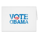 VOTE OBAMA 2012 - Vintage.png Greeting Card