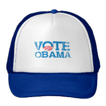 VOTE OBAMA 2012 - Vintage.png Hats
