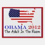 VOTE OBAMA 2012 YARD SIGNS
