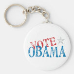 Vote Obama Keychain