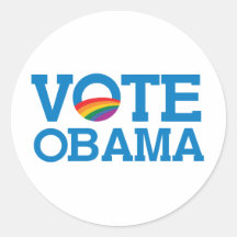 VOTE OBAMA -.png Sticker