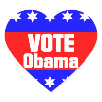 Vote Obama Sticker