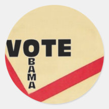 Vote OBAMA Sticker