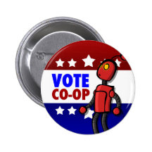 Vote pour la cage badge