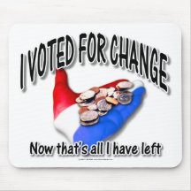 Voté pour le changement tapis de souris