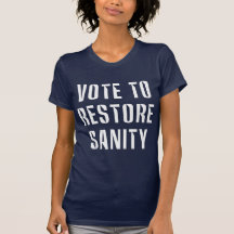 Vote pour reconstituer la santé d'esprit t-shirt
