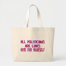 Vote pour vous-même sacs fourre-tout