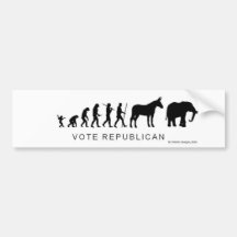 Vote Republican Bumper Sticker