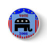 VOTE REPUBLICAN IN 2008 BUTTON POLITICS