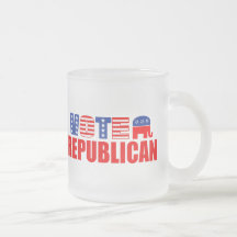 Vote Republican (Stars And Stripes) Mugs
