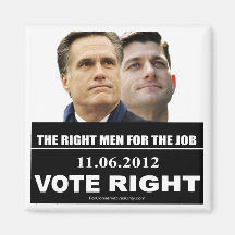 Vote Right 2012 Refrigerator Magnets