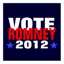 Vote Romney 2012 Poster posters