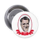 Vote Romney Presidential Sushi Pinback Buttons