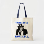 VOTE RON PAUL 2012 TOTE BAG