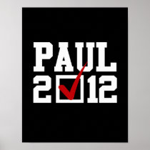 VOTE RON PAUL 2012 (white)
