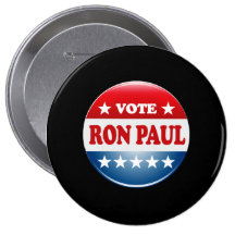 VOTE RON PAUL BADGE AVEC ÉPINGLE