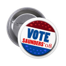 Vote Saunders 08 Button