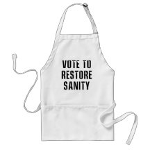 Vote To Restore Sanity Aprons