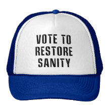 Vote To Restore Sanity Mesh Hat