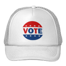 VOTE TRUCKER HATS