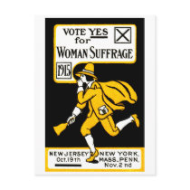 Vote Yes! Womens Suffrage 1915 Post Cards