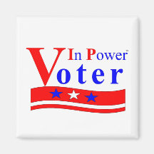 Voter In Power Magnet - Customized
