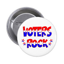 Voters Rock Button